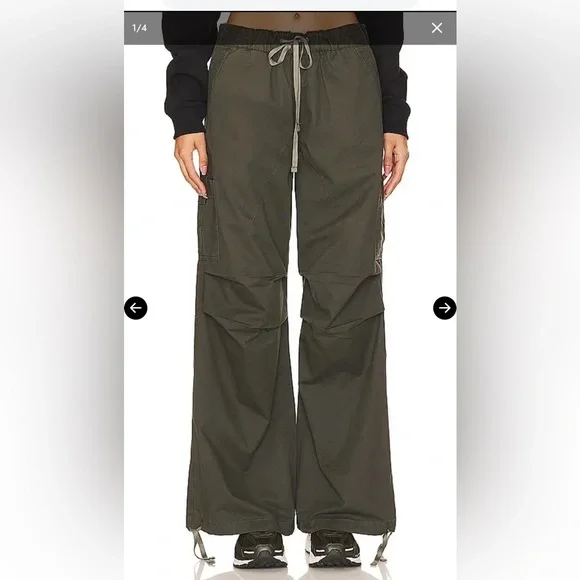 Raylee Cargo Pant in Army Green
SUPERDOWN
Color: Army Green - Picture 2 of 5